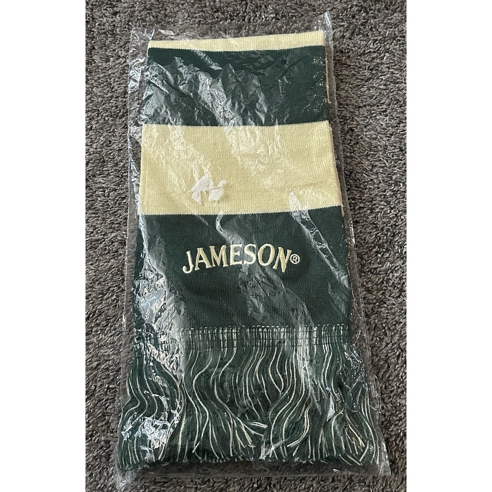 Jameson Irish Whisky Adult Scarf 7"x60" - New In Package